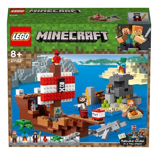 Foto 5 | Juguete Lego Minecraft Pirate Ship Adventure 21152 Con 386 Piezas - Venta Internacional.