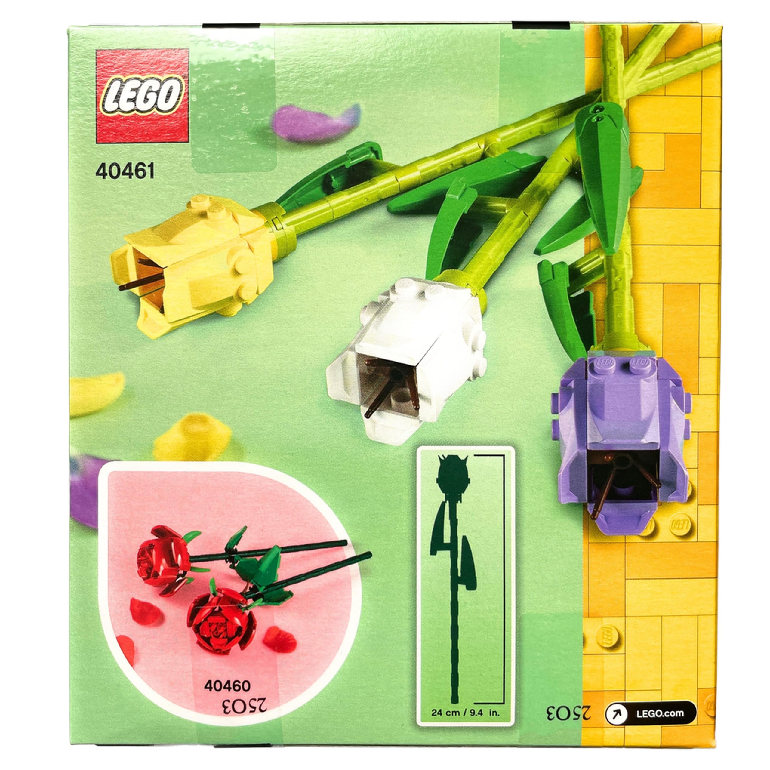 Foto 3 pulgar | Kit De Construcción Lego 40461, Ramo De Tulipanes - Venta Internacional.