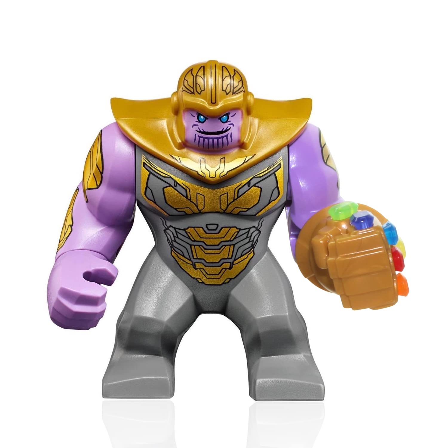 Foto 2 pulgar | Minifigura Lego Marvel Avengers Endgame Thanos Con Guantelete - Venta Internacional
