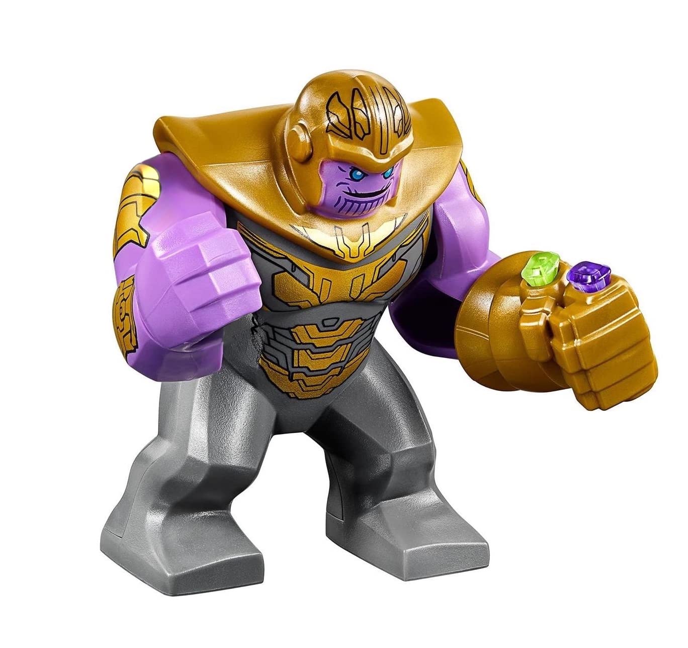 Foto 4 pulgar | Minifigura Lego Marvel Avengers Endgame Thanos Con Guantelete - Venta Internacional