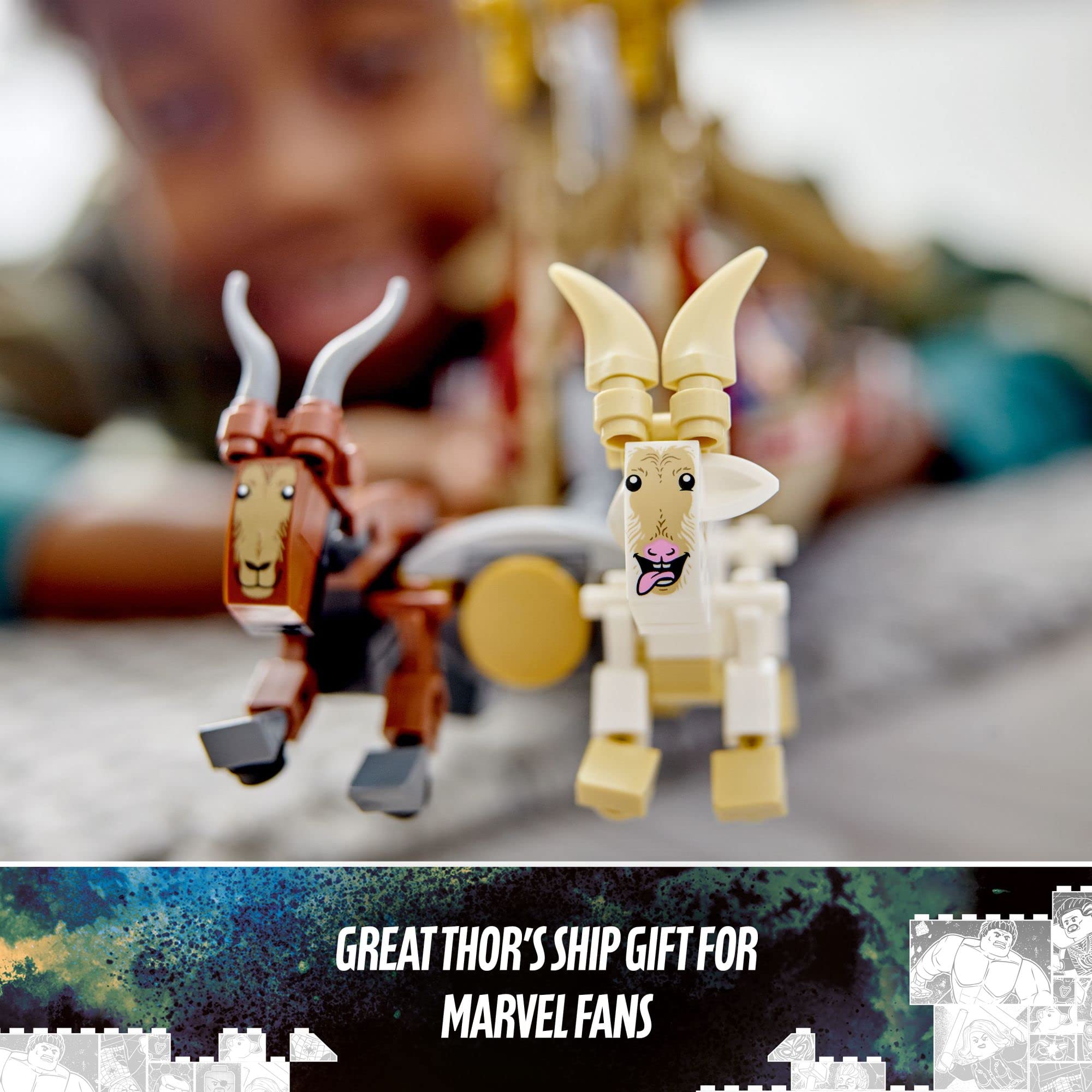 Foto 7 pulgar | Set de Construcción Lego Marvel The Goat Boat 76208 Thor 8+ - Venta Internacional