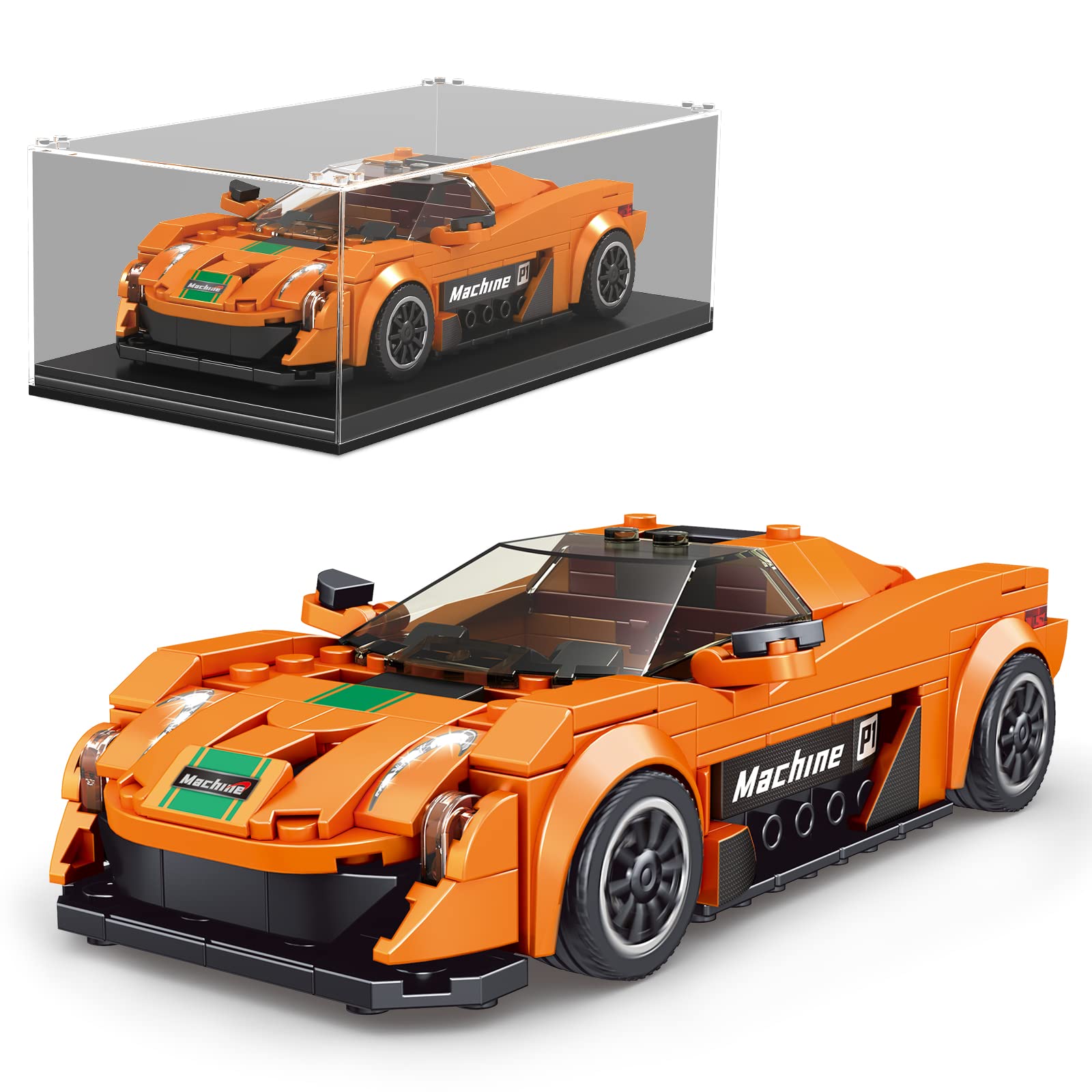 Molde Para Juguetes De Construcción King Speed Champions P1 Super Car 306 Piezas - Venta Internacional.