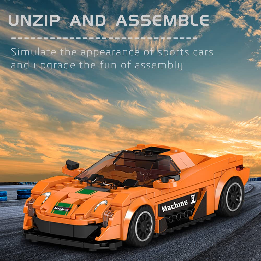Foto 2 | Molde Para Juguetes De Construcción King Speed Champions P1 Super Car 306 Piezas - Venta Internacional.