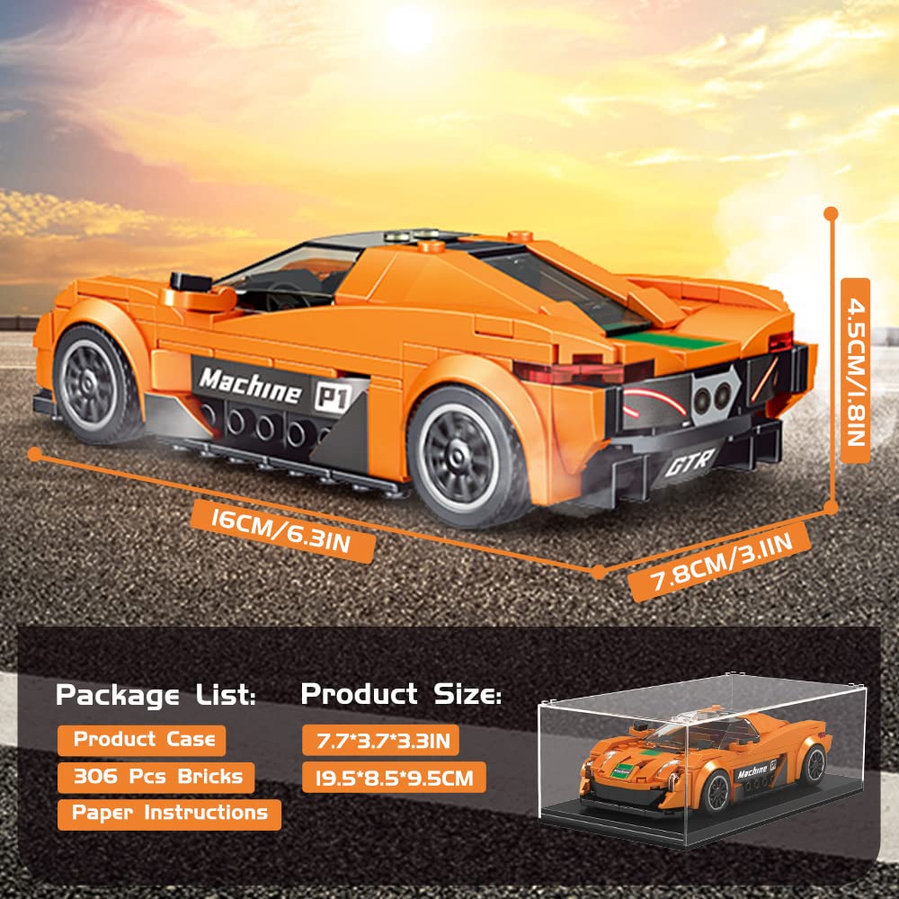 Foto 6 | Molde Para Juguetes De Construcción King Speed Champions P1 Super Car 306 Piezas - Venta Internacional.