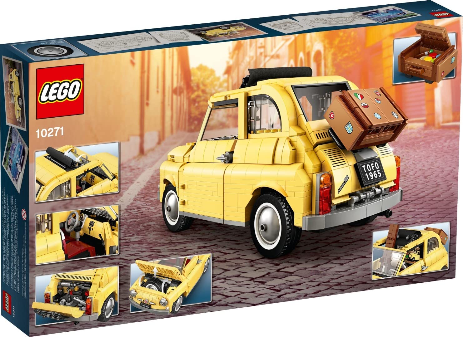 Foto 3 pulgar | Lego Creator Expert Fiat 500 10271 - Venta Internacional