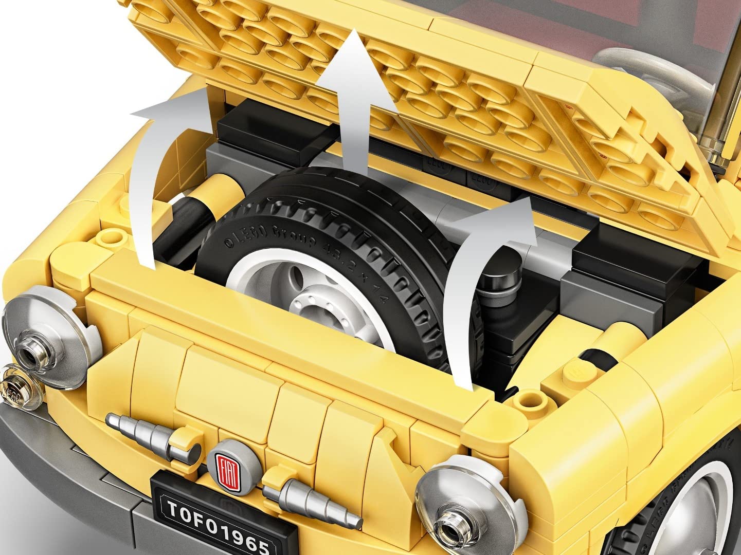 Foto 6 pulgar | Lego Creator Expert Fiat 500 10271 - Venta Internacional