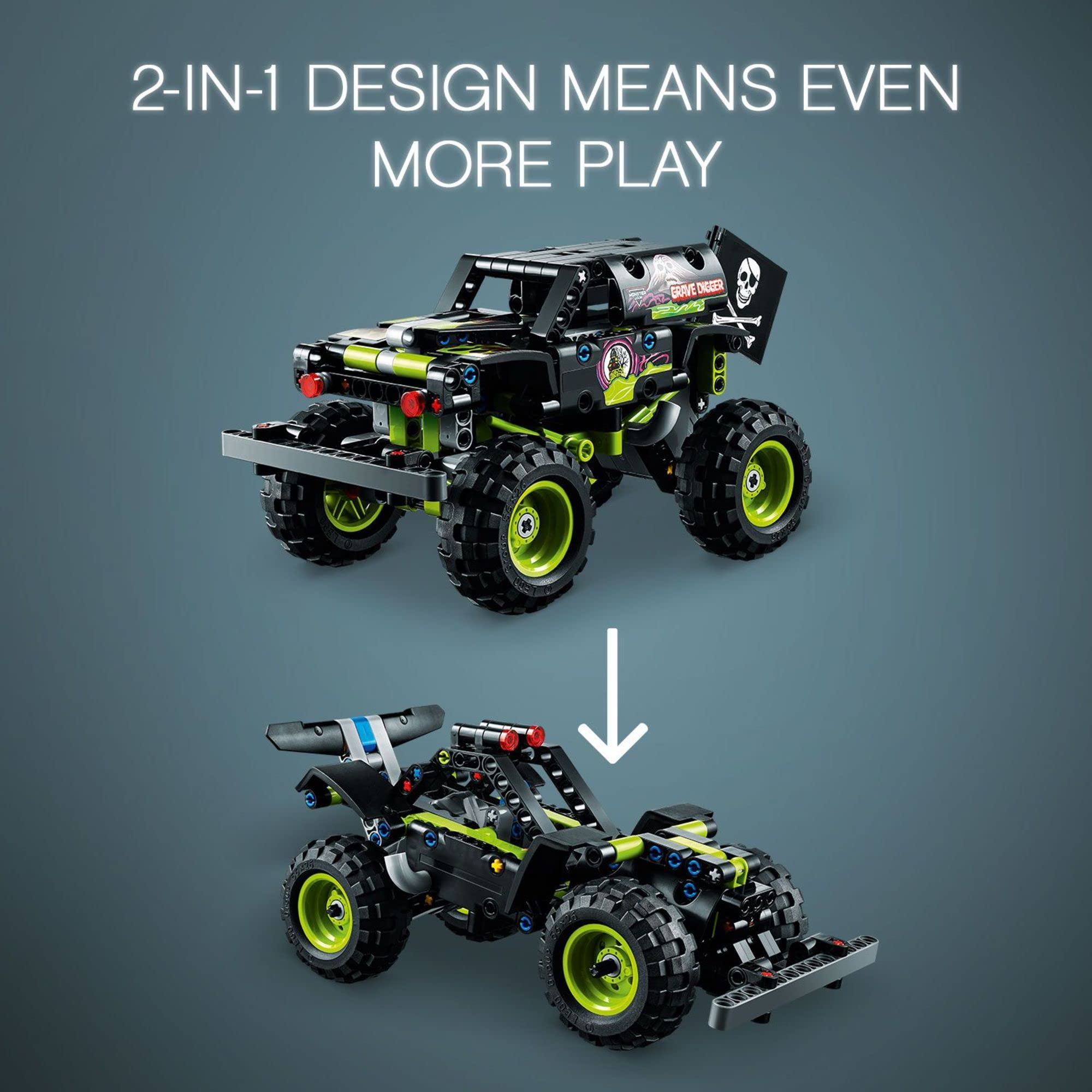 Foto 6 | Lego Technic Monster Jam Grave Digger 42118 - Venta Internacional