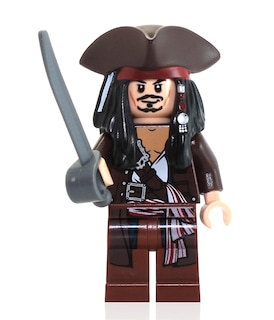 Foto 1 | Minifigura Lego Piratas Del Caribe Capitán Jack Sparrow - Venta Internacional