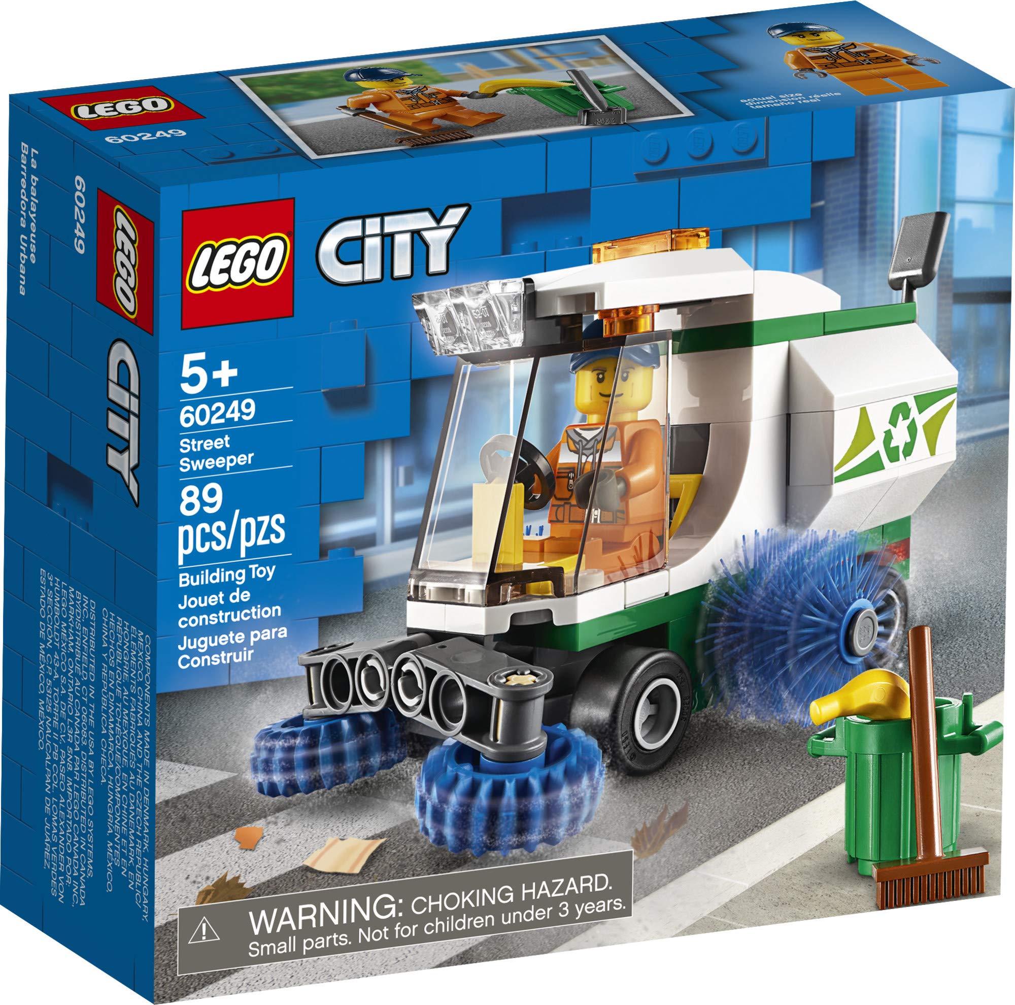 Foto 5 pulgar | Juguete De Construcción Lego City Street Sweeper 60249 (89 Piezas) - Venta Internacional.
