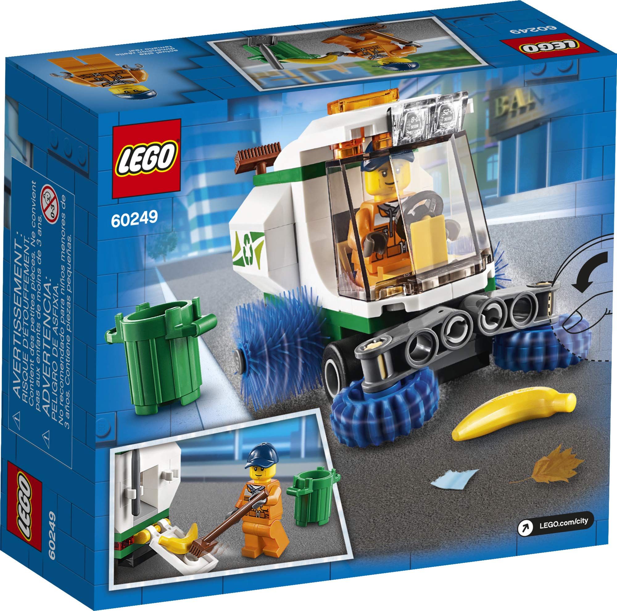 Foto 6 pulgar | Juguete De Construcción Lego City Street Sweeper 60249 (89 Piezas) - Venta Internacional.