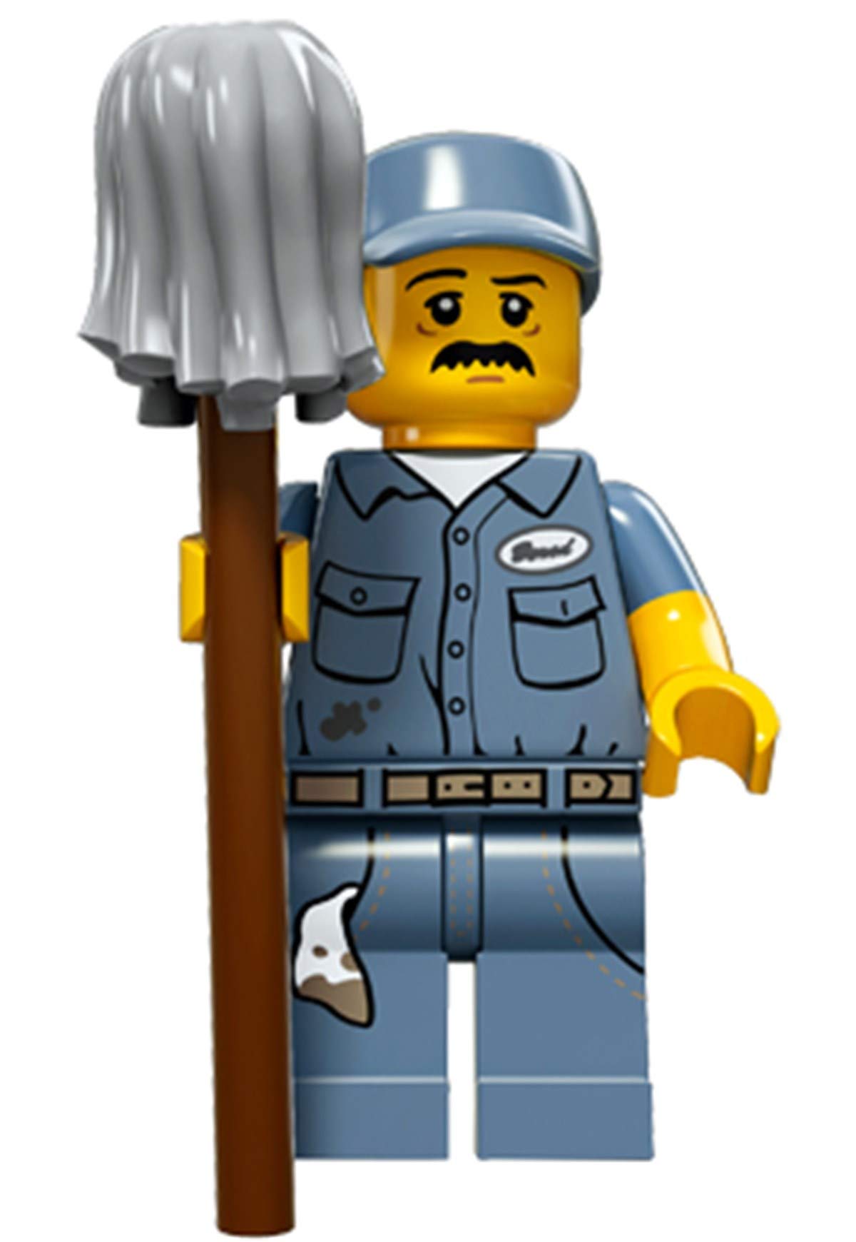 Minifigura Lego Serie 15 Coleccionable 71011 - Conserje - Venta Internacional.