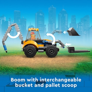 Foto 3 | Juguete de Construcción Lego City Construction Digger 60385 con Herramientas - Venta Internacional