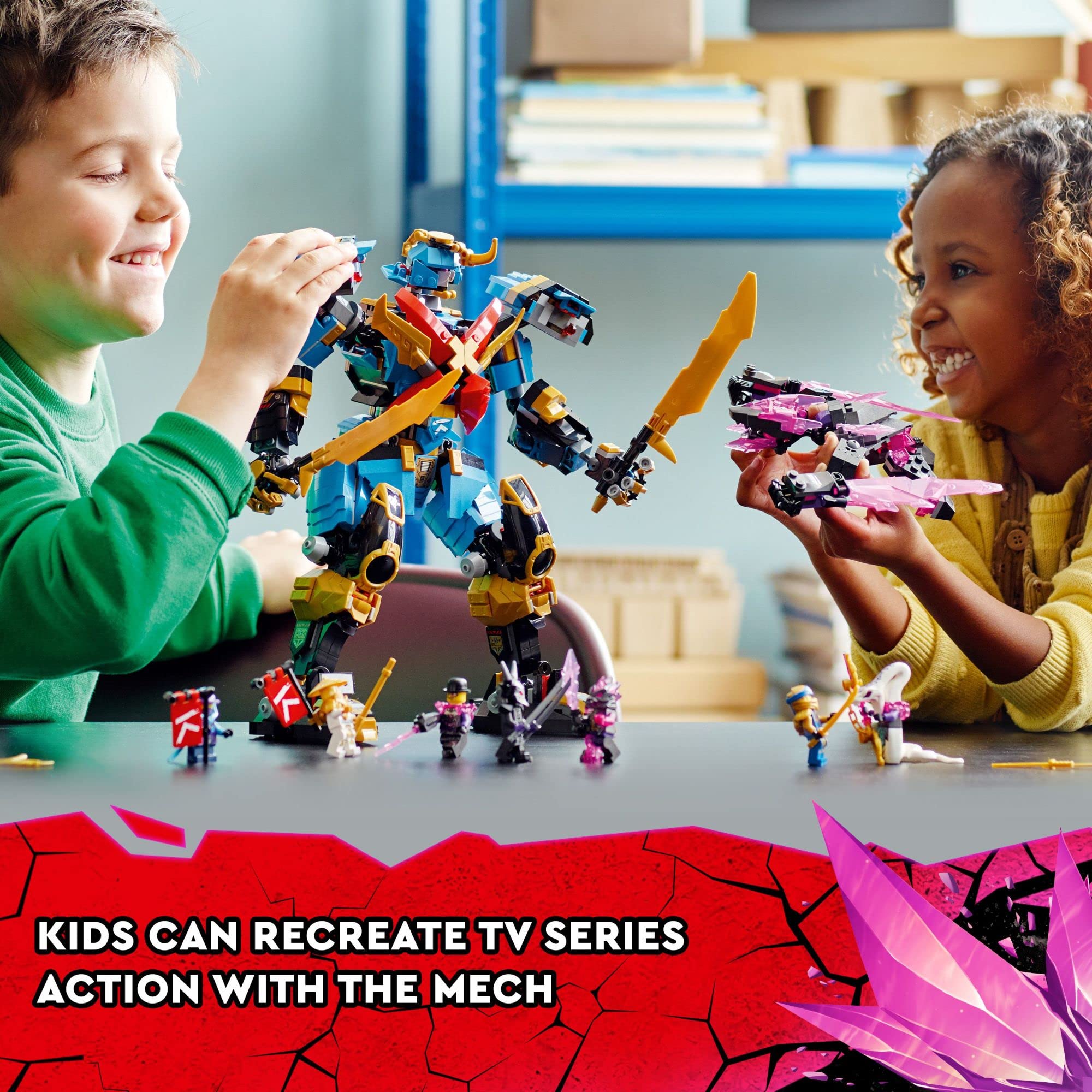 Foto 4 pulgar | Figura De Acción Lego Ninjago Nya's Samurai X Mech 71775 - Venta Internacional.