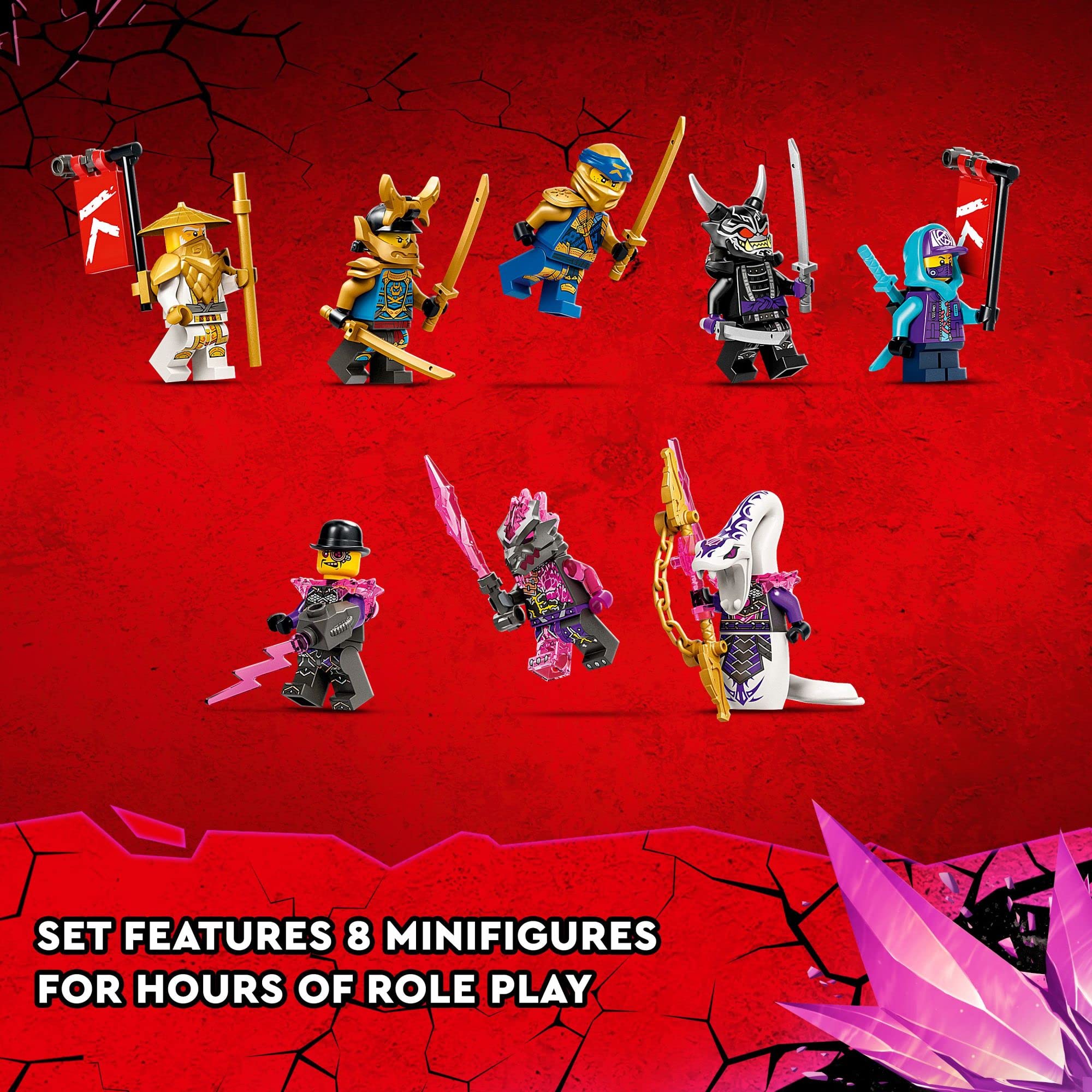 Foto 5 pulgar | Figura De Acción Lego Ninjago Nya's Samurai X Mech 71775 - Venta Internacional.