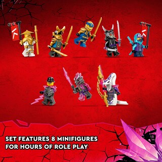 Foto 4 | Figura De Acción Lego Ninjago Nya's Samurai X Mech 71775 - Venta Internacional.