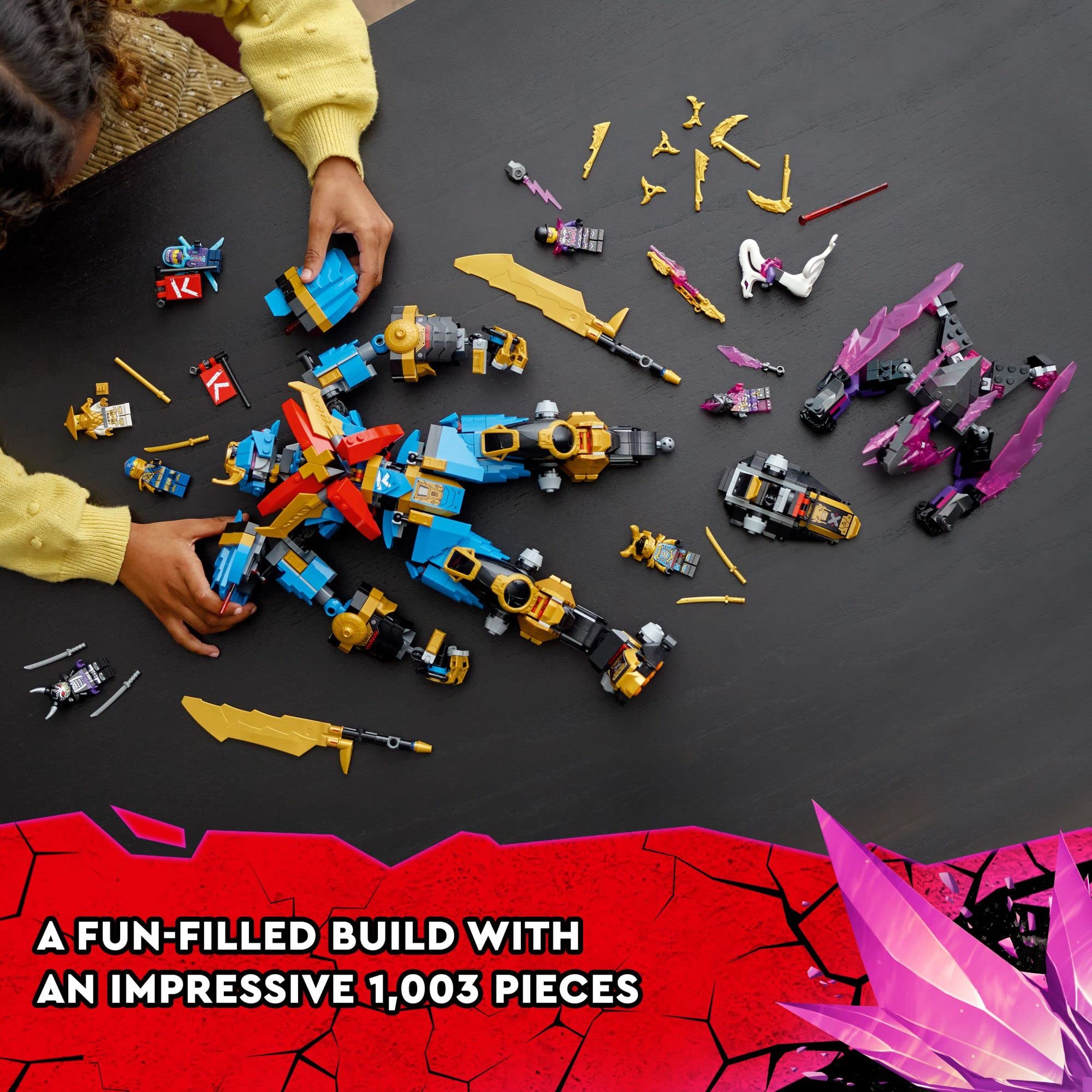 Foto 6 pulgar | Figura De Acción Lego Ninjago Nya's Samurai X Mech 71775 - Venta Internacional.