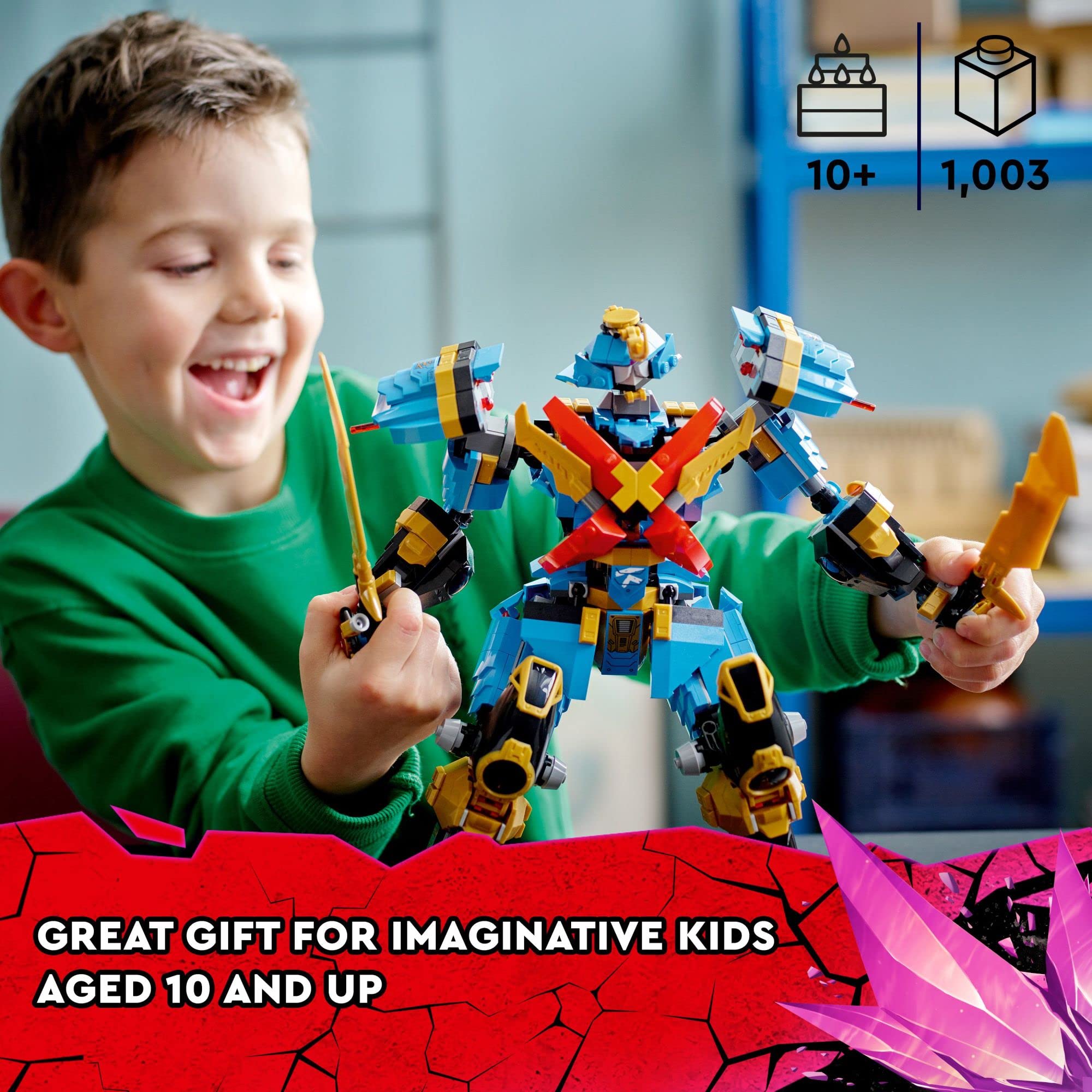 Foto 6 | Figura De Acción Lego Ninjago Nya's Samurai X Mech 71775 - Venta Internacional.
