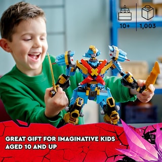 Foto 6 | Figura De Acción Lego Ninjago Nya's Samurai X Mech 71775 - Venta Internacional.