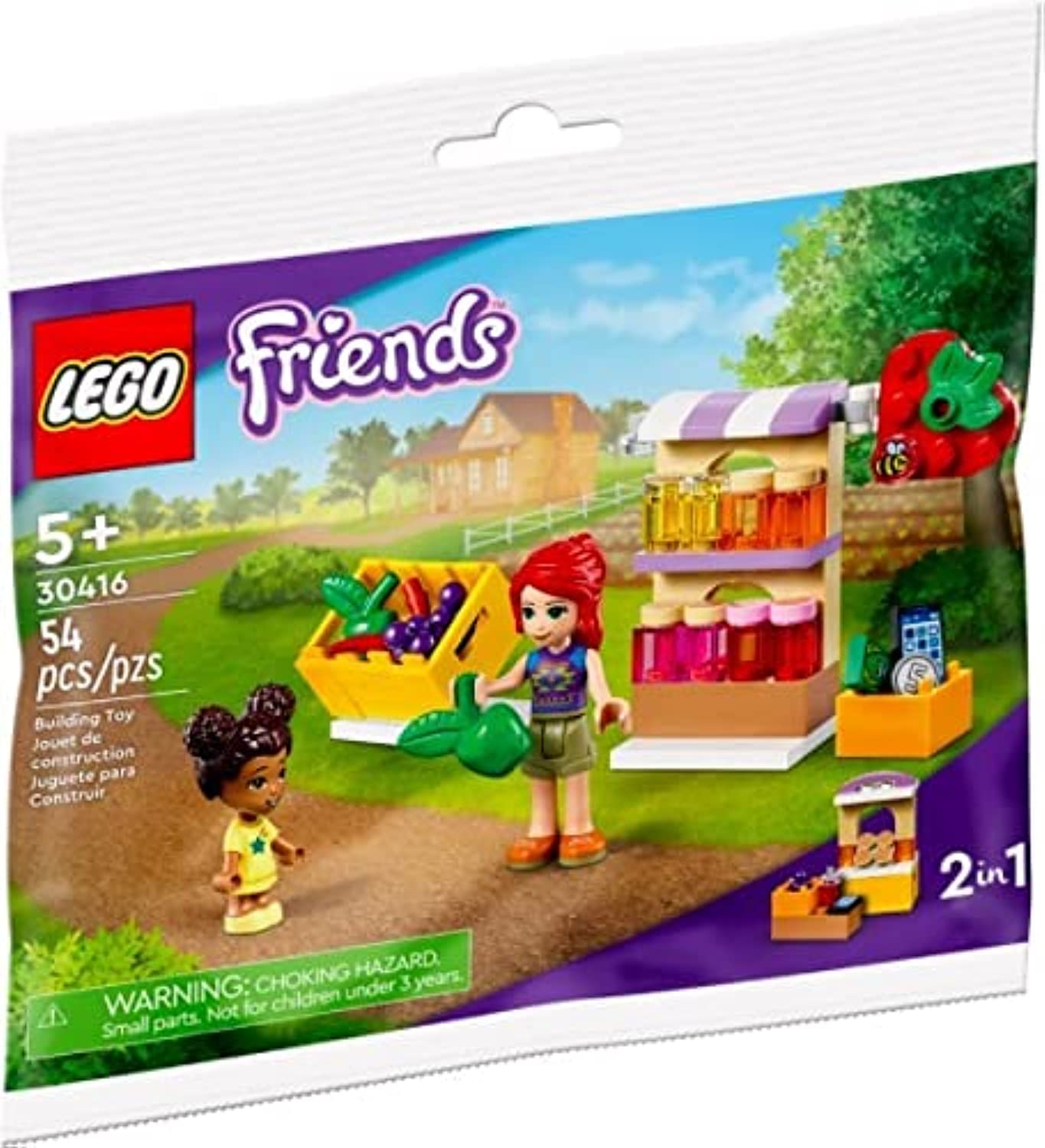 Foto 2 pulgar | Juguete Lego Friends Market Stall 30416 Para Niños Mayores De 5 Años - Venta Internacional.