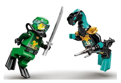 Foto 4 | Kit de Construcción Lego Ninjago Lloyd's Hydro Mech 71750 - Venta Internacional
