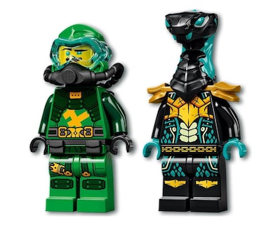 Foto 5 | Kit de Construcción Lego Ninjago Lloyd's Hydro Mech 71750 - Venta Internacional
