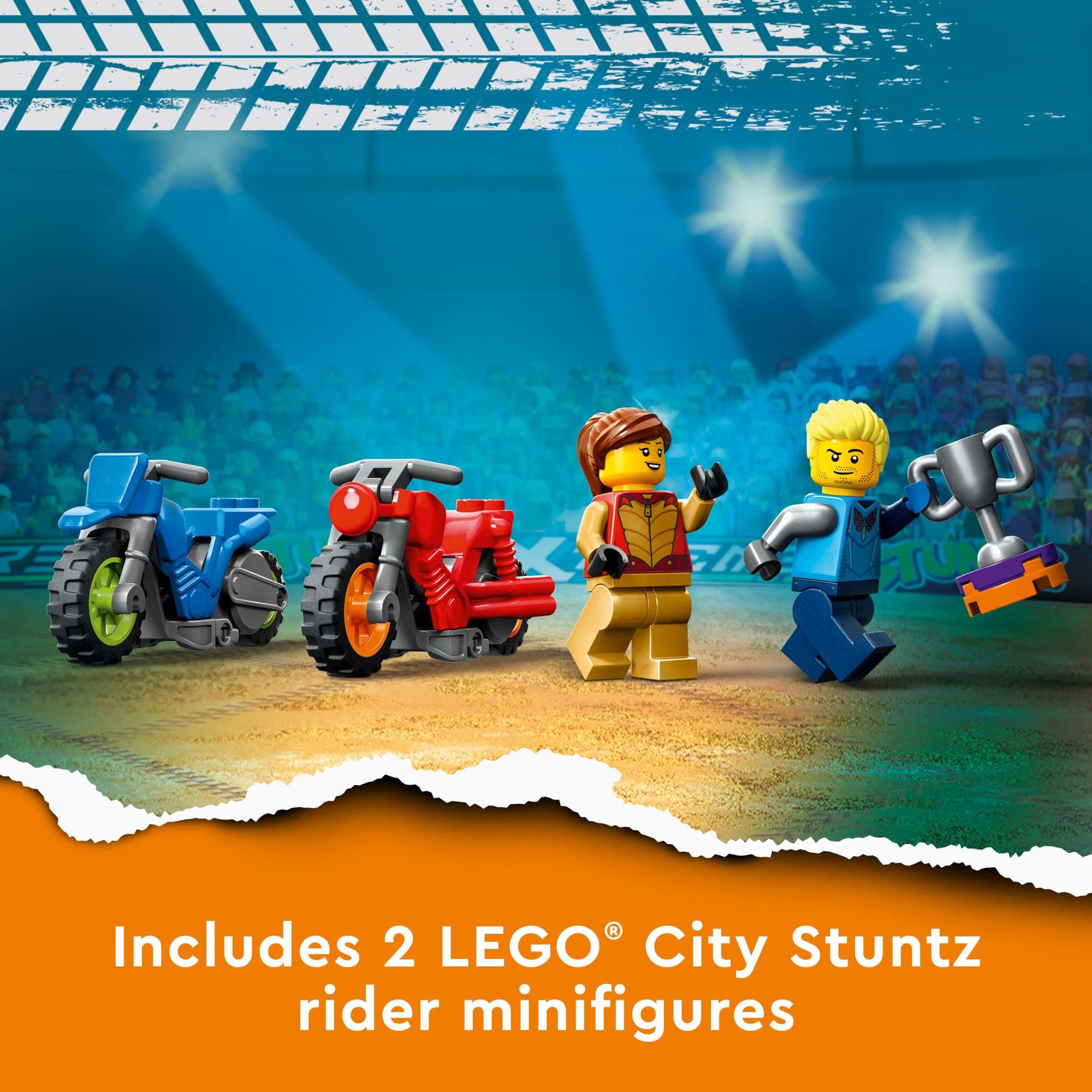 Foto 7 pulgar | Juguete Lego City Stuntz Spinning Stunt Challenge 60360-1 - Venta Internacional