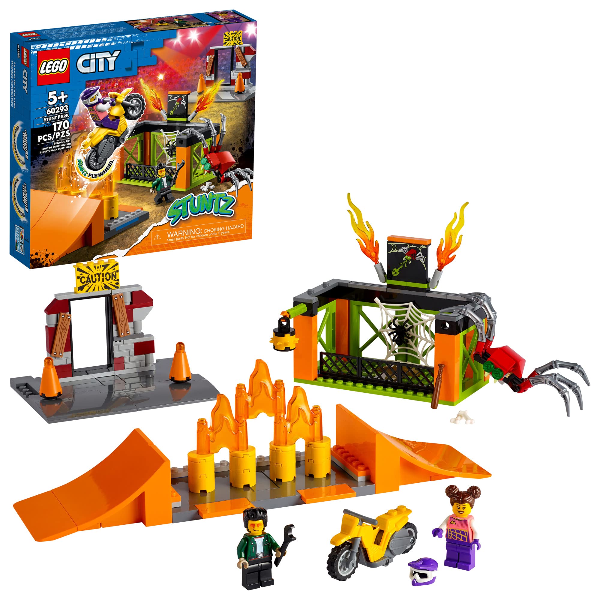 Foto 2 pulgar | Kit de Construcción Lego City Stunt Park 60293 con 170 Piezas - Venta Internacional