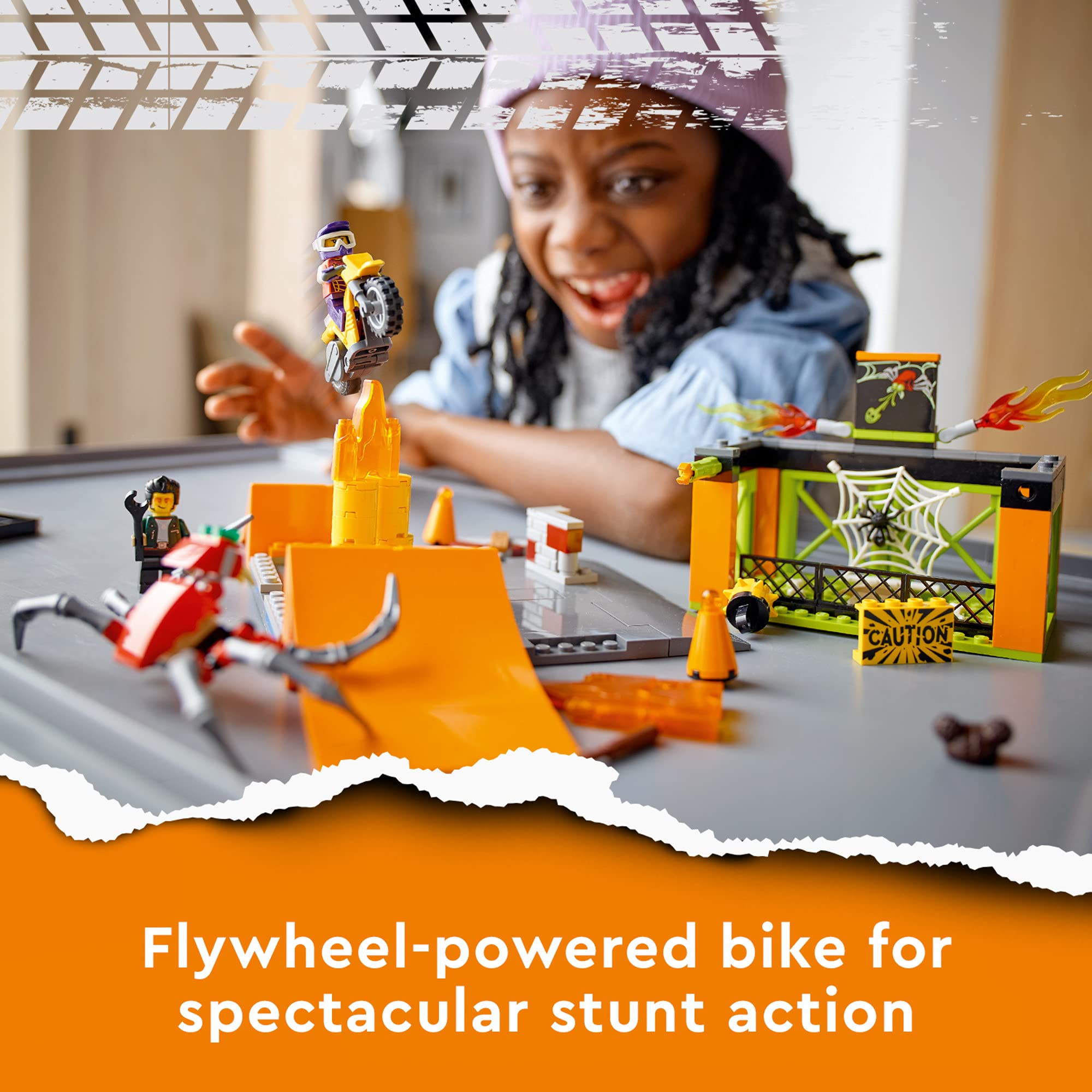 Foto 2 | Kit de Construcción Lego City Stunt Park 60293 con 170 Piezas - Venta Internacional