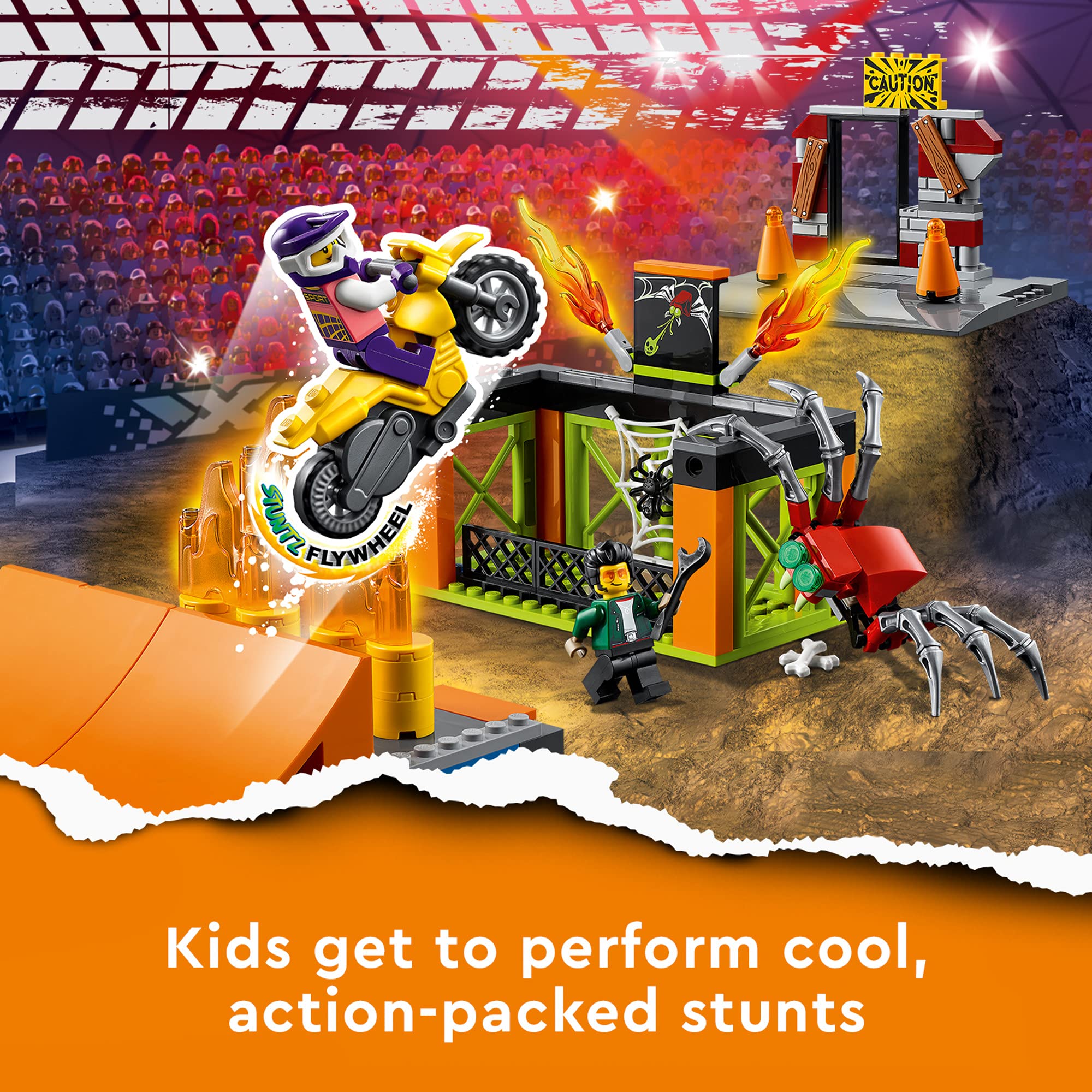 Foto 4 pulgar | Kit de Construcción Lego City Stunt Park 60293 con 170 Piezas - Venta Internacional