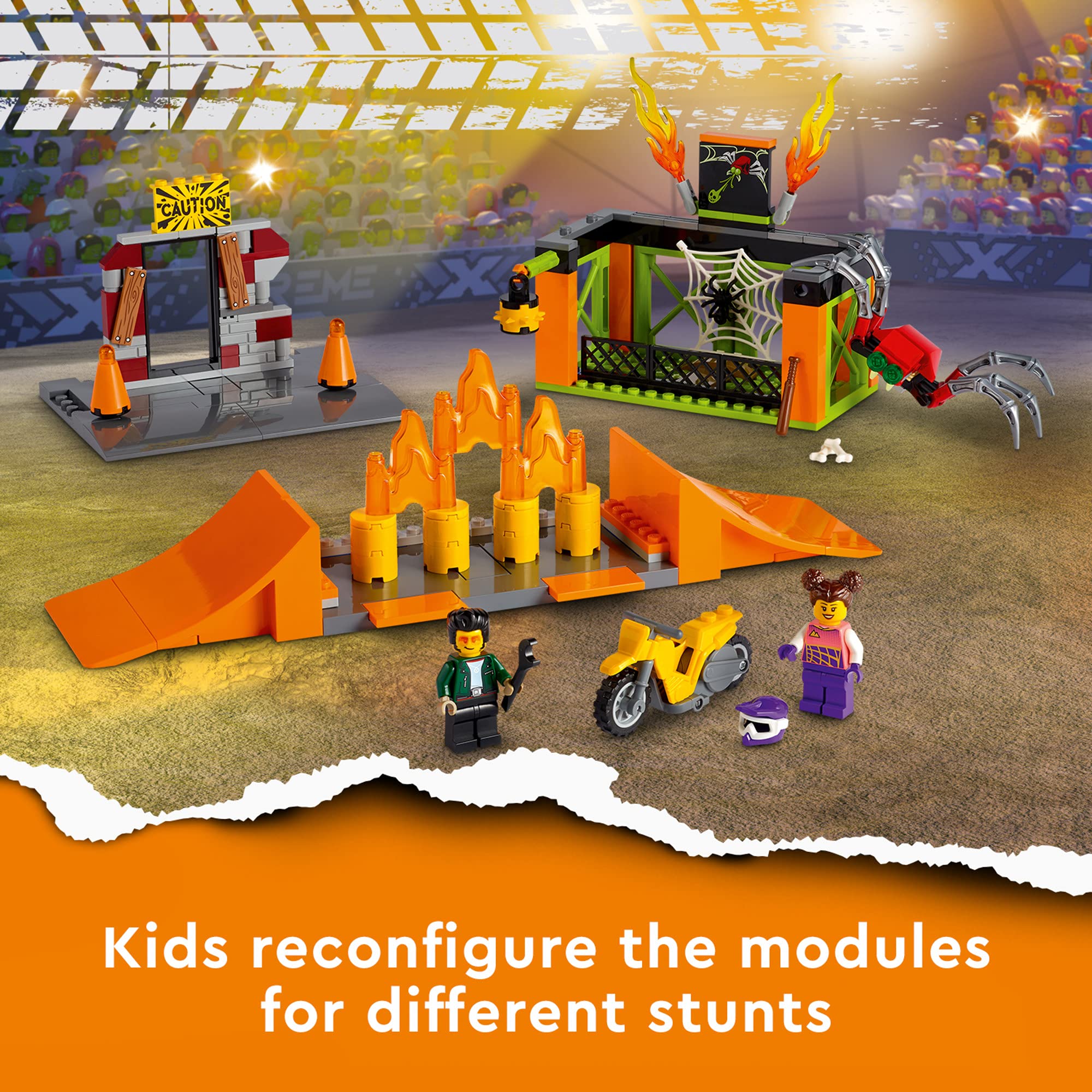 Foto 5 pulgar | Kit de Construcción Lego City Stunt Park 60293 con 170 Piezas - Venta Internacional