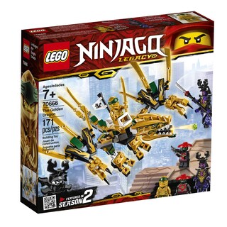 Foto 4 | Kit de Construcción Lego Ninjago Legacy Golden Dragon 70666 - Venta Internacional