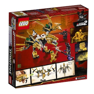 Foto 5 | Kit de Construcción Lego Ninjago Legacy Golden Dragon 70666 - Venta Internacional
