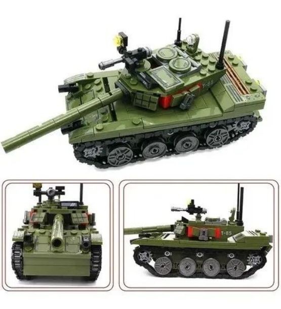 Foto 4 | Bloques de Construcción: Tanque De Juguete 324 Piezas - Venta Internacional