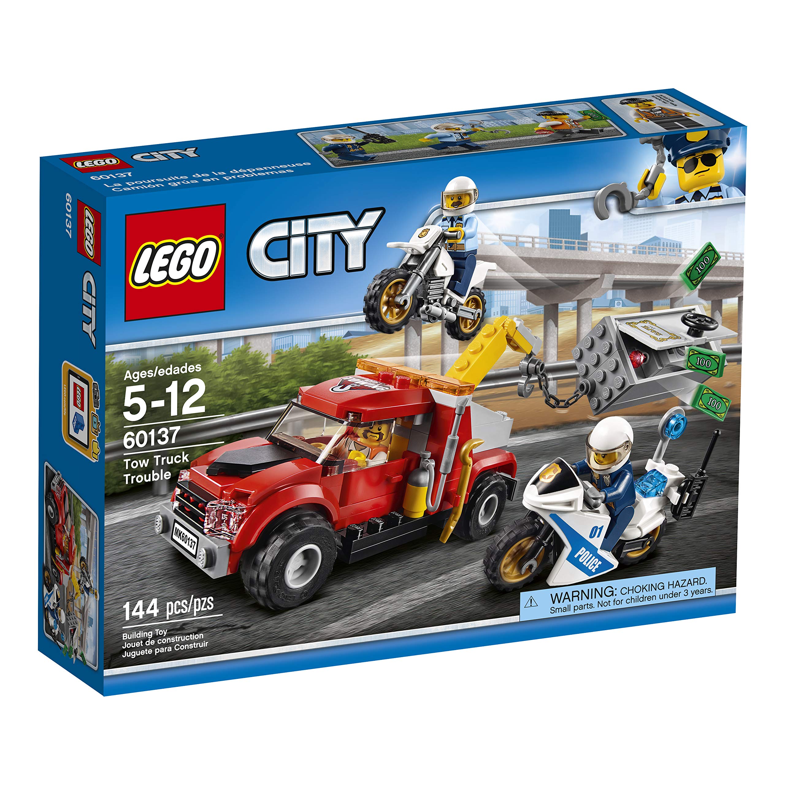 Foto 5 pulgar | Lego City Police Tow Truck Trouble 60137 - Venta Internacional