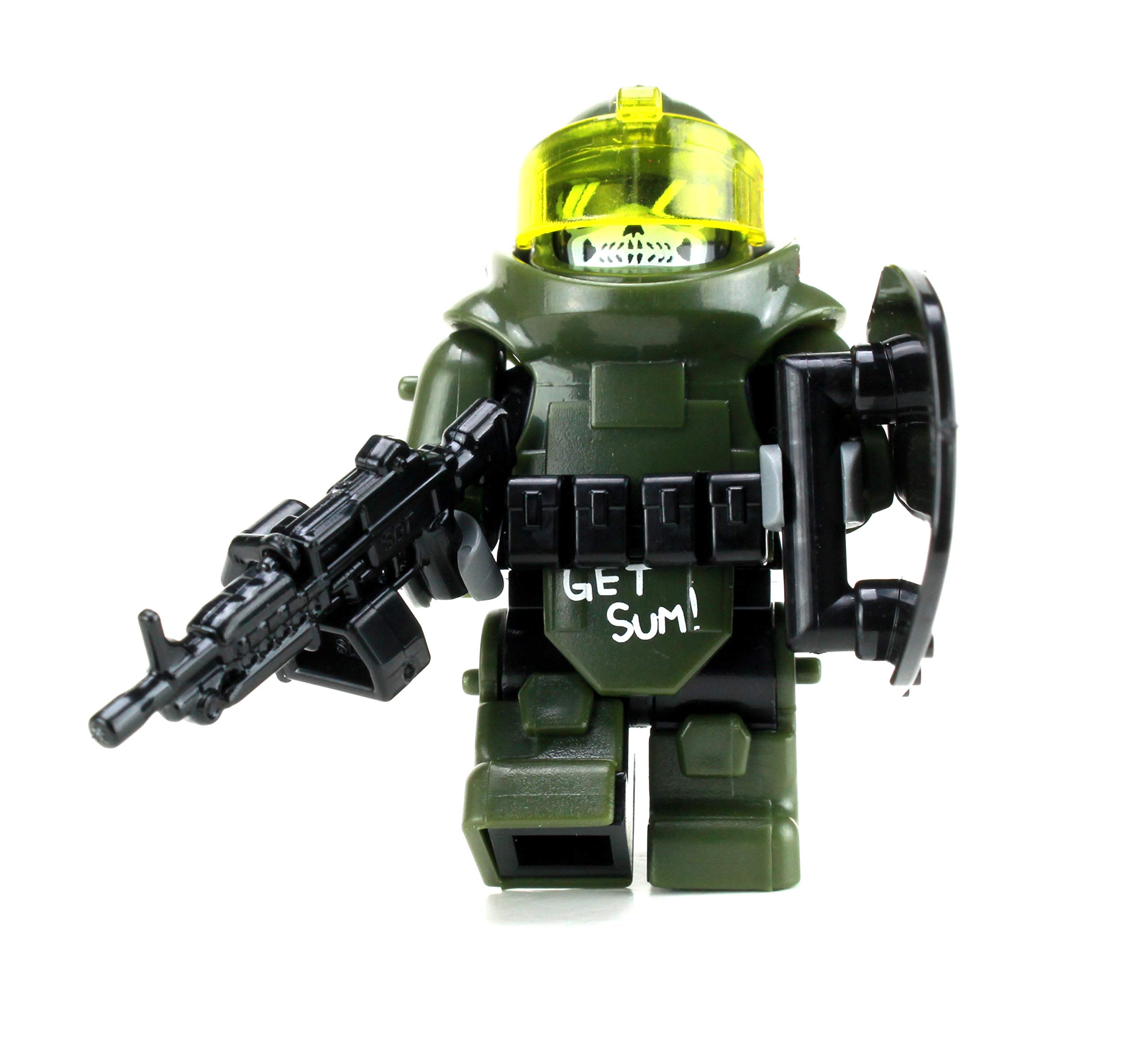 Foto 2 | Minifigura De Battle Brick Juggernaut Army Assault Soldier, 4 Cm - Venta Internacional.