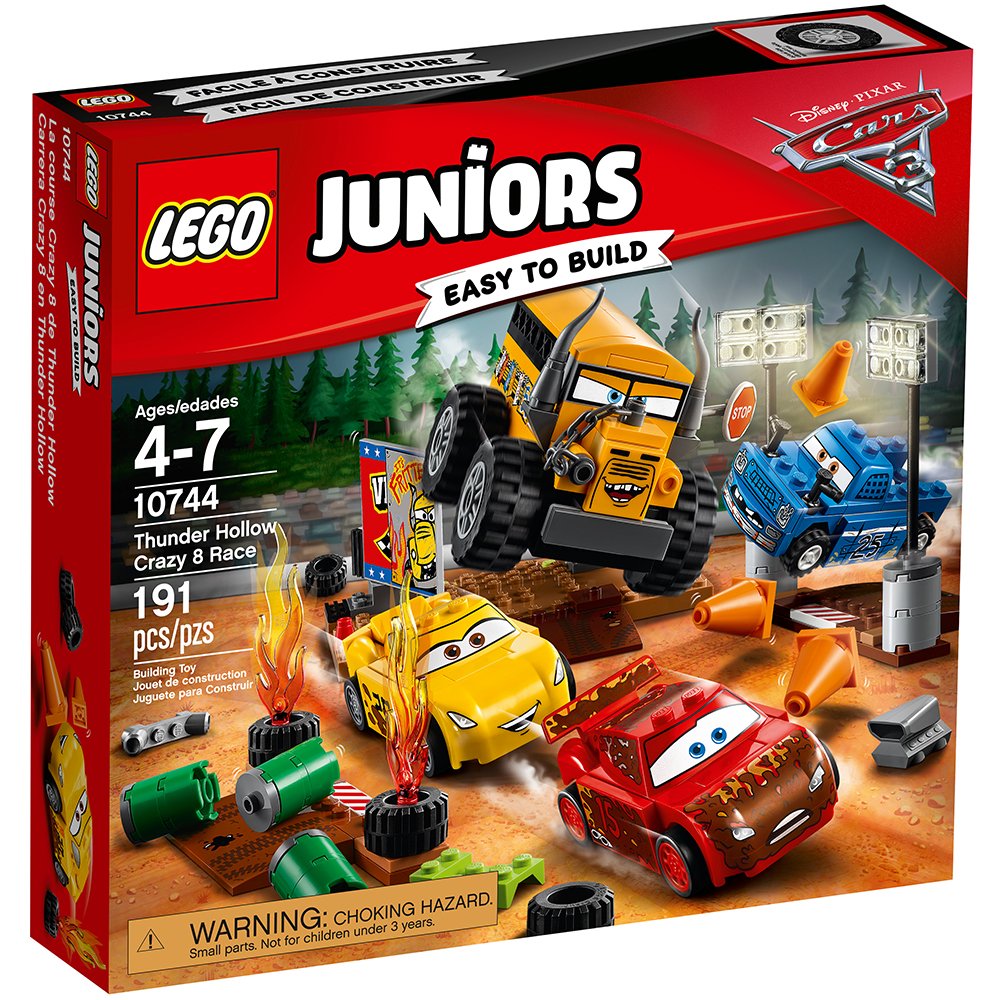 Foto 6 pulgar | Kit De Construcción Lego Juniors Thunder Hollow Crazy 8 Race 10744 - Venta Internacional.