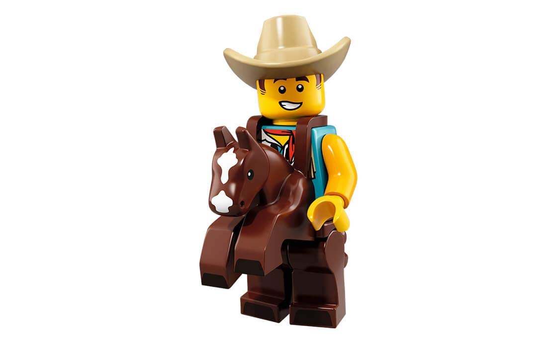Foto 2 pulgar | Minifigura Lego Serie 18, Disfraz De Vaquero Coleccionable - Venta Internacional.