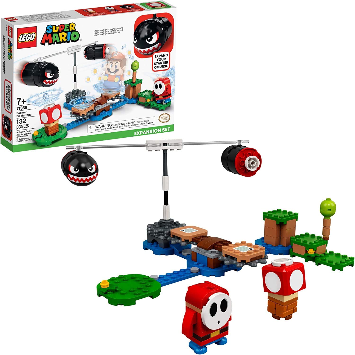 Foto 4 pulgar | Kit De Construcción Lego Super Mario Boomer Bill Barrage 71366 - Venta Internacional.