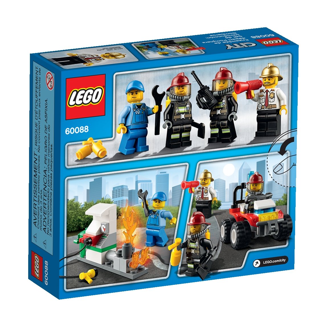 Foto 4 pulgar | Lego City Fire 60088 Fire Atv - Venta Internacional