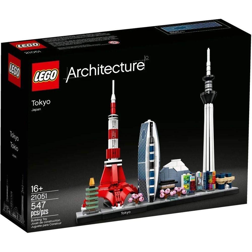Kit De Construcción Lego Architecture Skylines: Tokio 21051 - Venta Internacional.