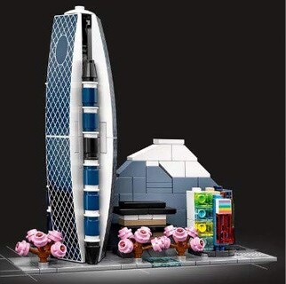 Foto 3 | Kit De Construcción Lego Architecture Skylines: Tokio 21051 - Venta Internacional.