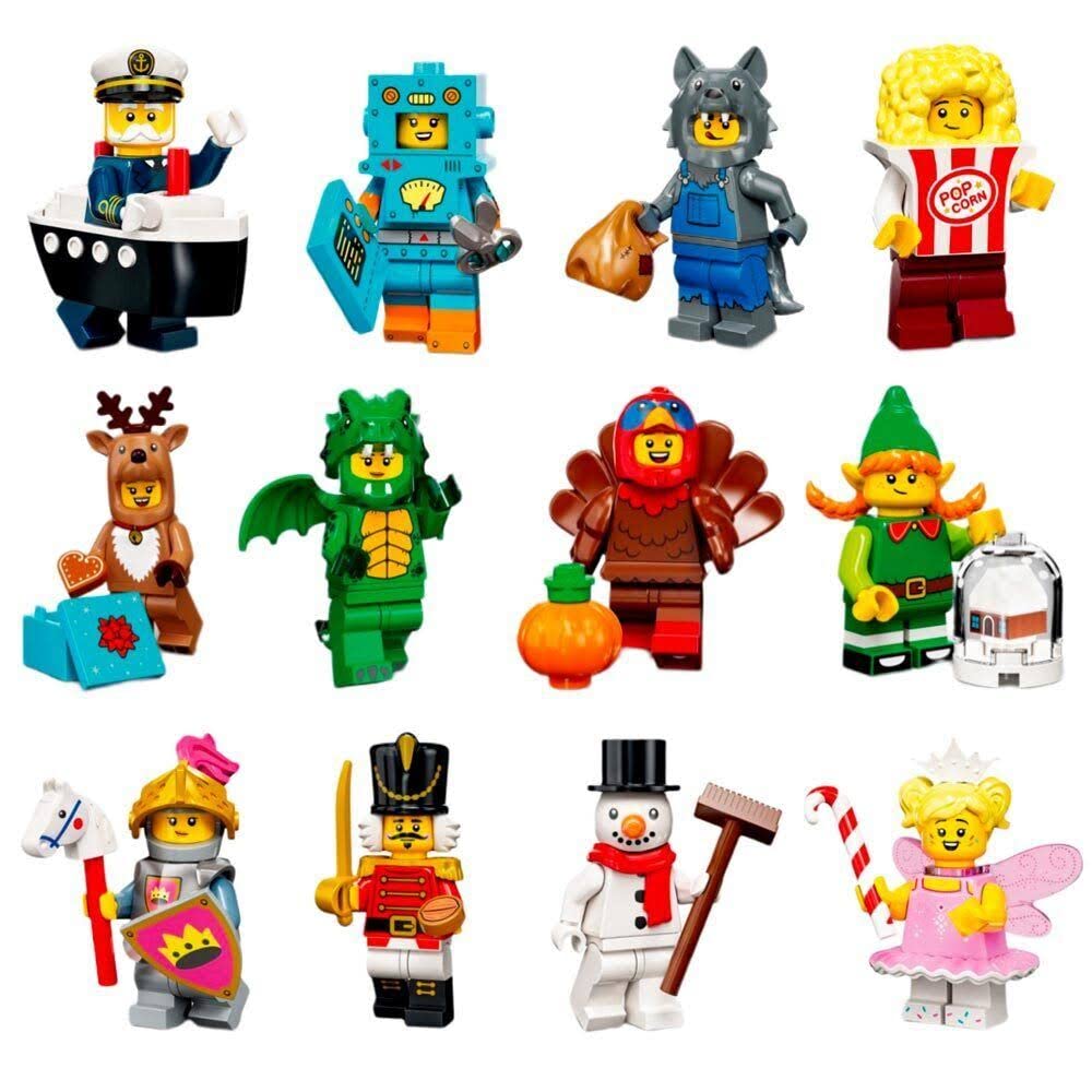 Foto 2 pulgar | Disfraz De Lobo Con Accesorios Para Minifiguras De La Serie 23 De Lego - Venta Internacional.