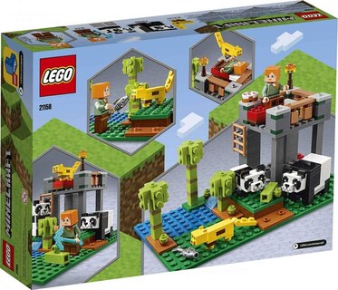 Foto 5 | Juguete de Construcción Lego Minecraft The Panda Nursery 21158 - Venta Internacional