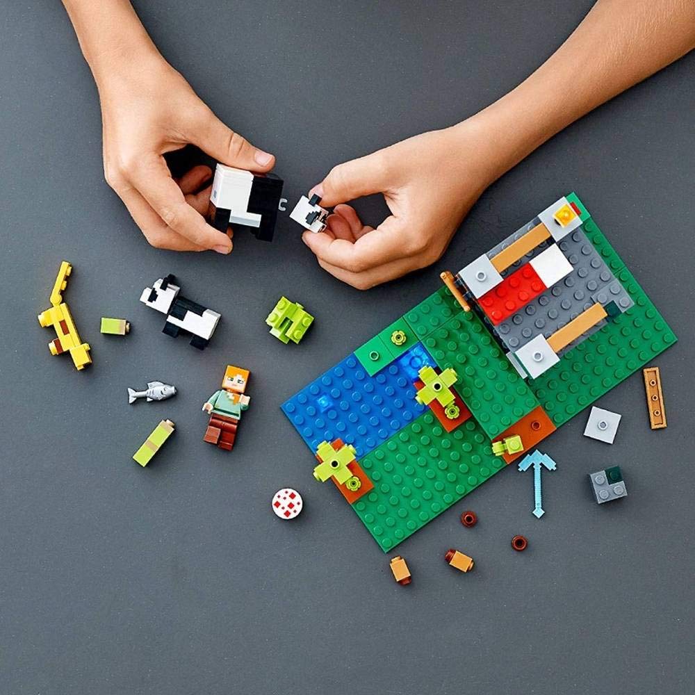 Foto 7 | Juguete de Construcción Lego Minecraft The Panda Nursery 21158 - Venta Internacional