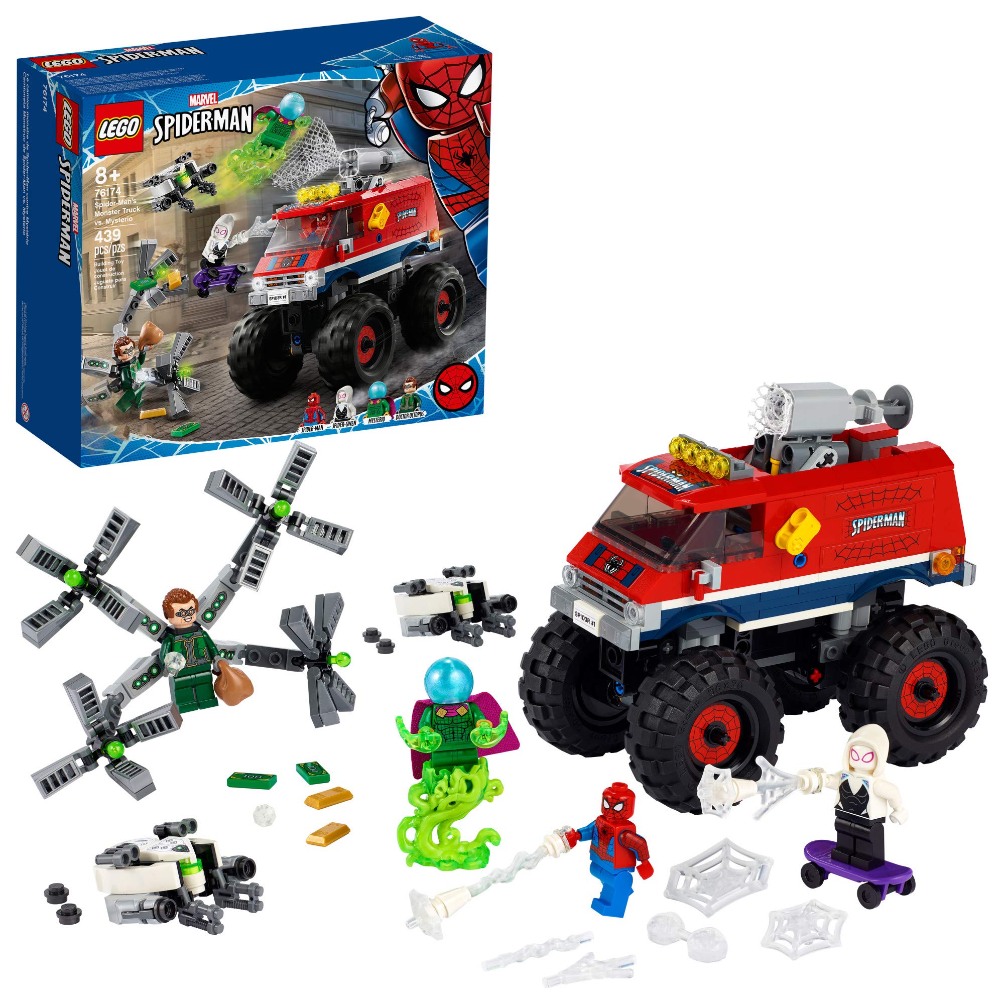 Foto 2 pulgar | Juguete Lego Marvel Spider-man El Camión Monstruo de Spider-Man 76174 - Venta Internacional