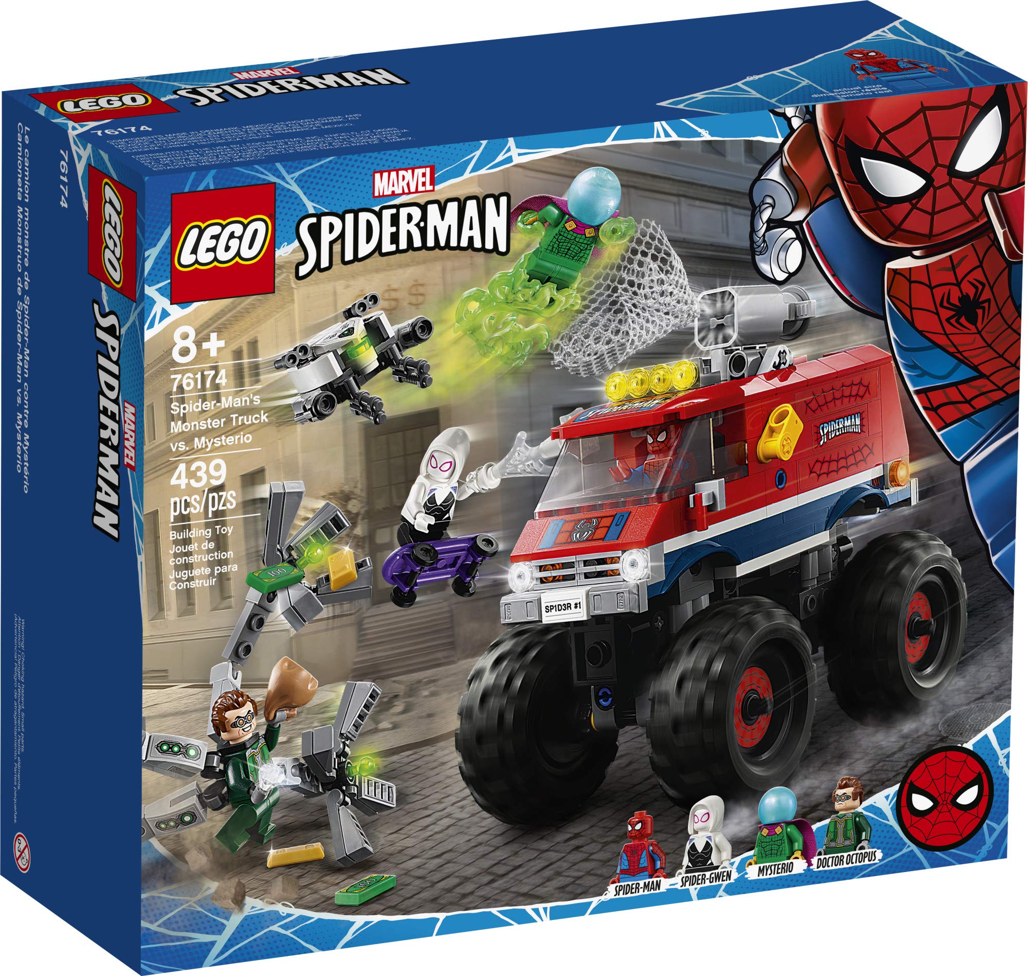Foto 5 pulgar | Juguete Lego Marvel Spider-man El Camión Monstruo de Spider-Man 76174 - Venta Internacional