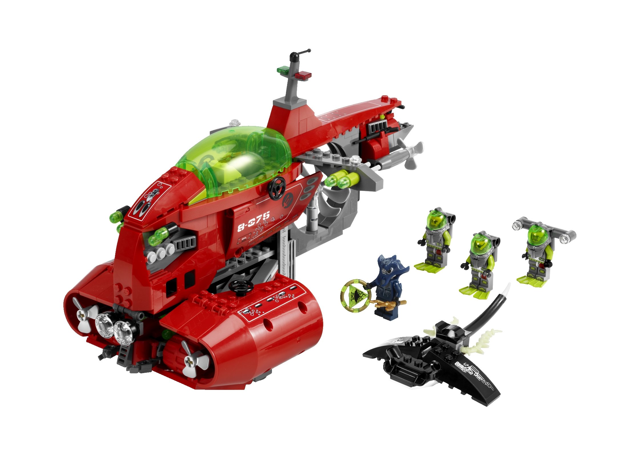 Foto 3 pulgar | Juguete De Construcción Lego Atlantis Neptune Carrier 8075, 475 Piezas - Venta Internacional.