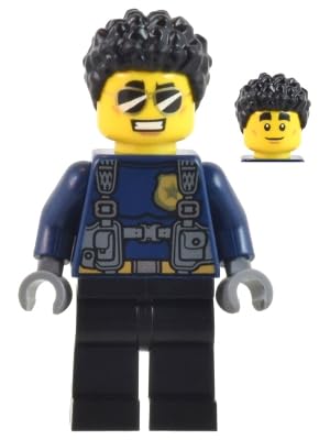 Foto 5 pulgar | Minifigura Lego City Police Man Con Ladrón Y Cajero Automático - Venta Internacional.