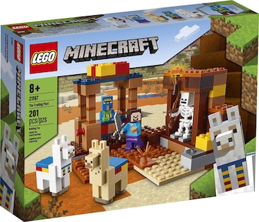 Foto 1 | Set de Juego Lego Minecraft The Trading Post 21167 con Steve y Skeleton - Venta Internacional