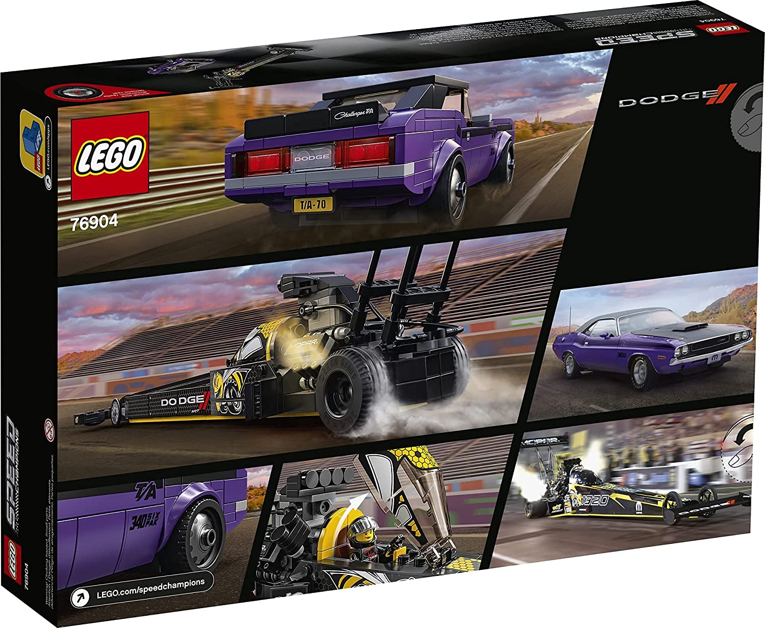 Foto 5 pulgar | Juguete de Construcción Lego Speed Champions Mopar Dodge//srt 76904 - Venta Internacional